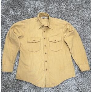 Duxbak Shirt Men’s Long Sleeve Button Up Hunting Outdoor Size Large